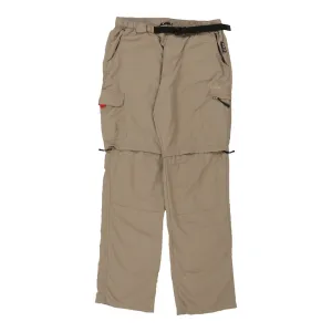 8848 Cargo Trousers - Large Beige Polyester