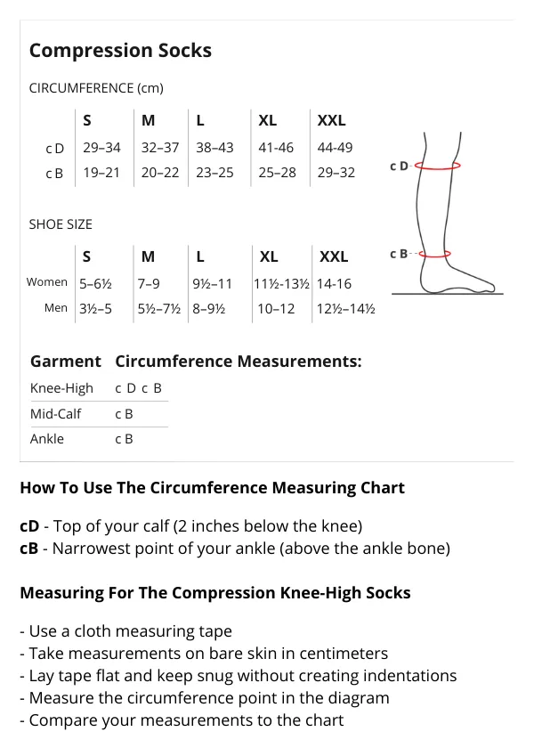 Active Compression Knee-High Socks