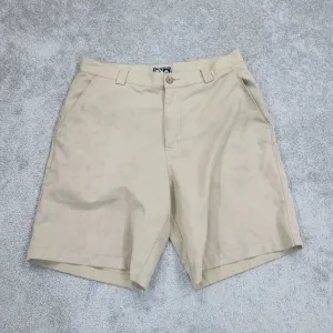 Adidas Mens Classic Fit Casual Chino Shorts High Rise Tan Size 32