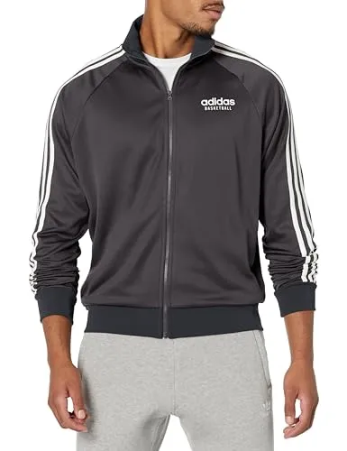adidas Originals mens Basketball Select Jacket Wonder Beige Small
