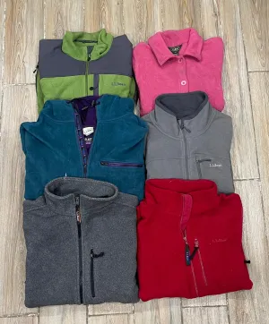 Branded L.L.Bean Fleece - 10 Pieces