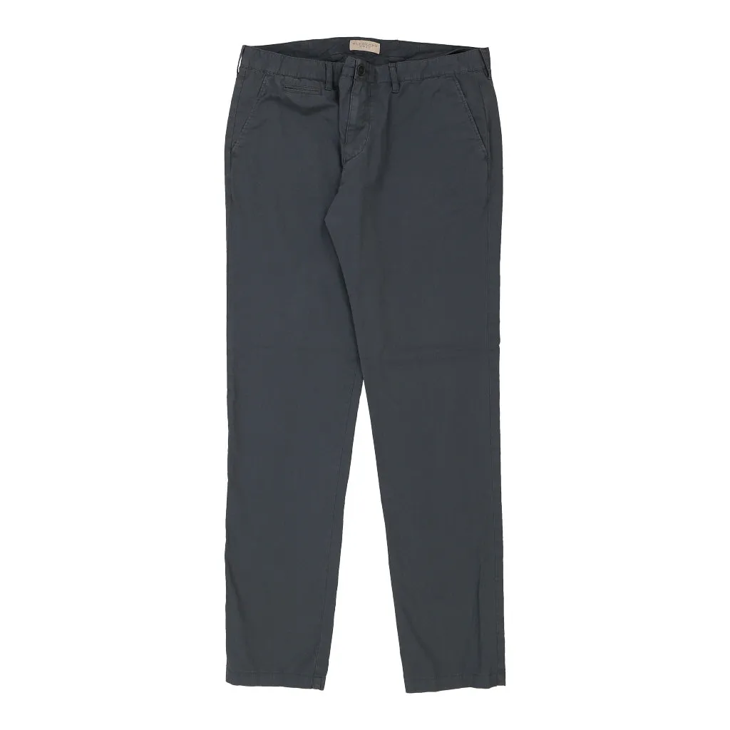 Burberry Brit Trousers - 36W 33L Grey Cotton