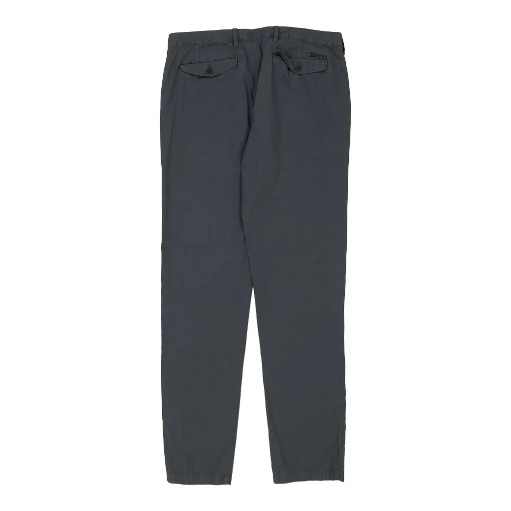 Burberry Brit Trousers - 36W 33L Grey Cotton