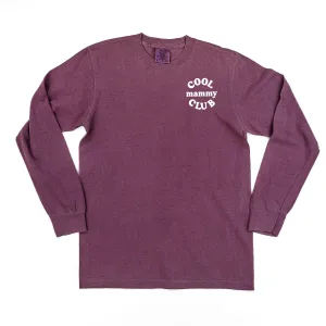 COOL Mammy CLUB - Pocket Design - LONG SLEEVE COMFORT COLORS TEE
