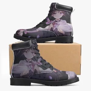 Demon Slayer Kanao Tsuyuri Casual Leather Boots Anime Shoes