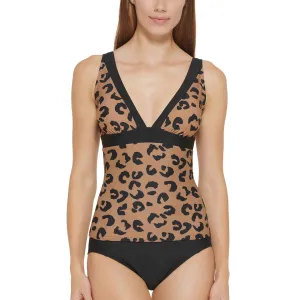 DKNY Womens Beachwear Summer Tankini Swim Top