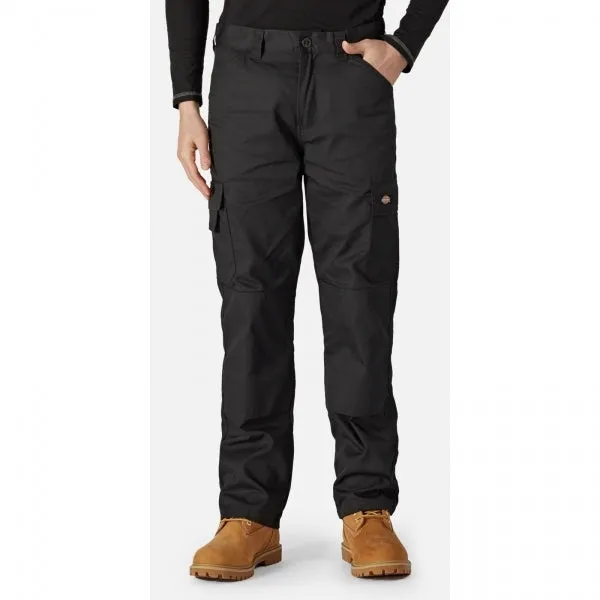 EVERYDAY Mens Regular Trousers Black