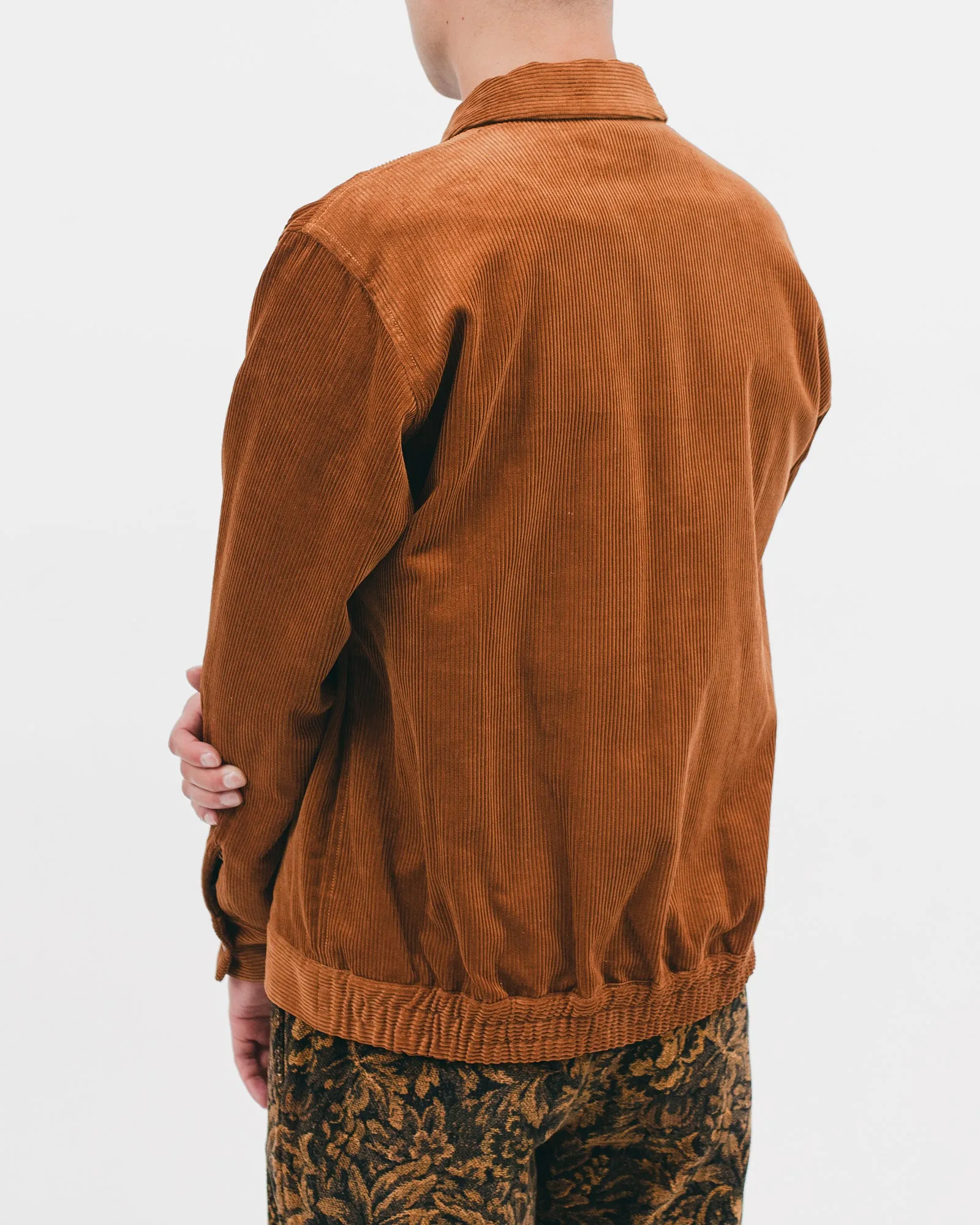Harrington Jacket - Camel Cord