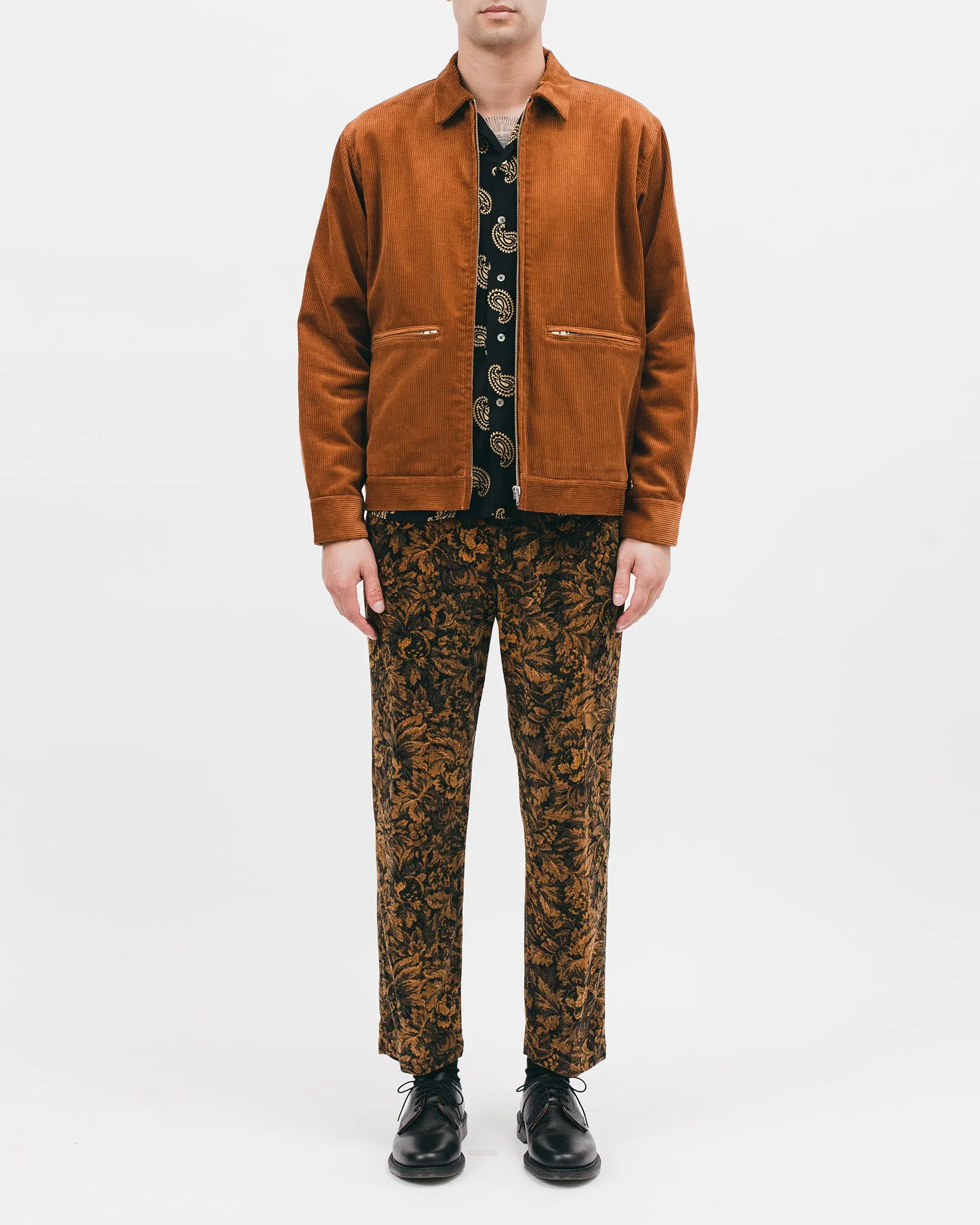 Harrington Jacket - Camel Cord