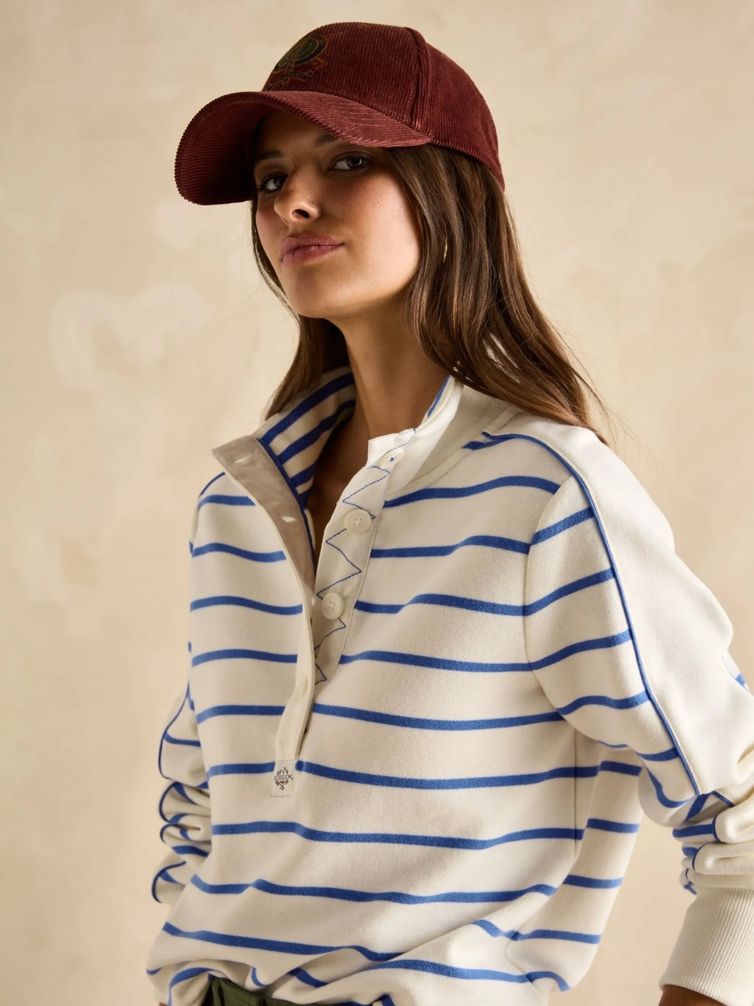 Joules - Joules Southwold Stripe ladies Sweatshirt / womens Sweater & Jumper