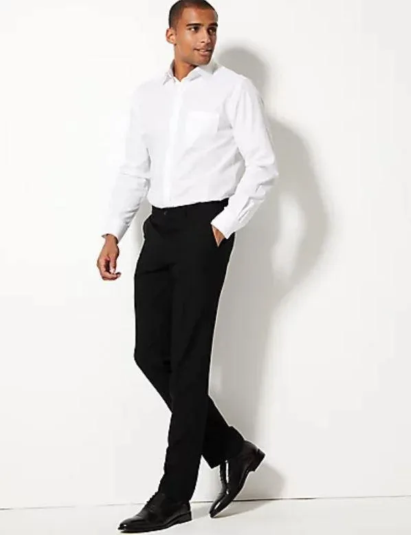 M&S Mens Polyester Formal Trouser T18/3110