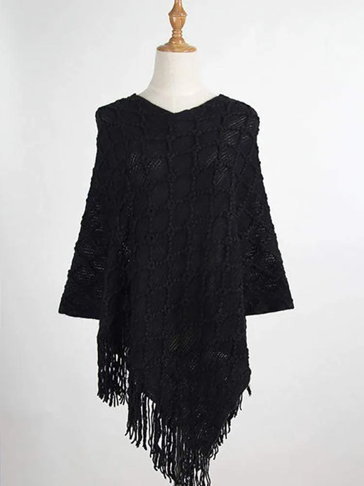 New Tassel bat Knitwear Stylish Warm Sweater