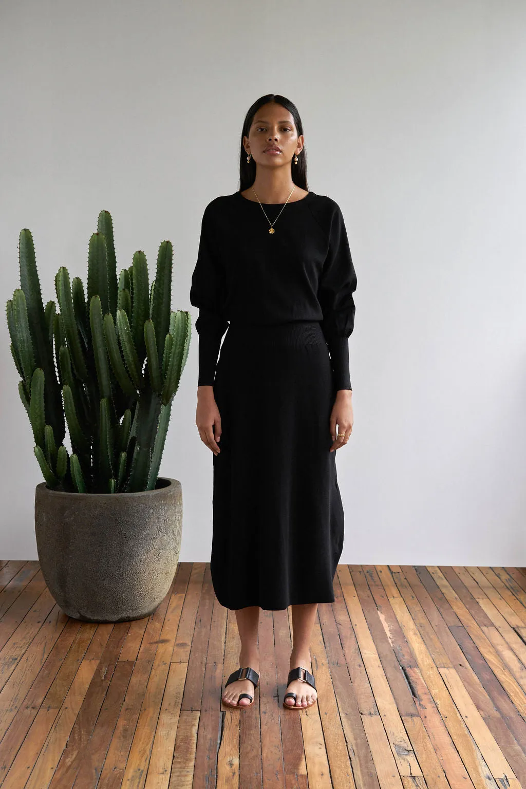 NOIR KNIT DRESS