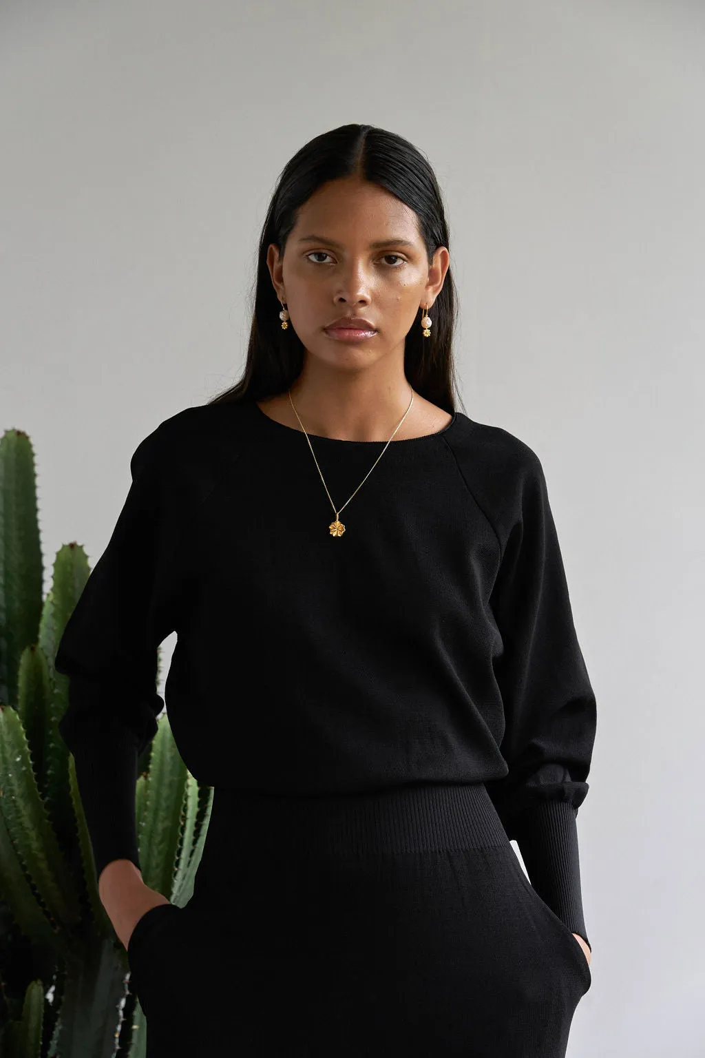 NOIR KNIT DRESS