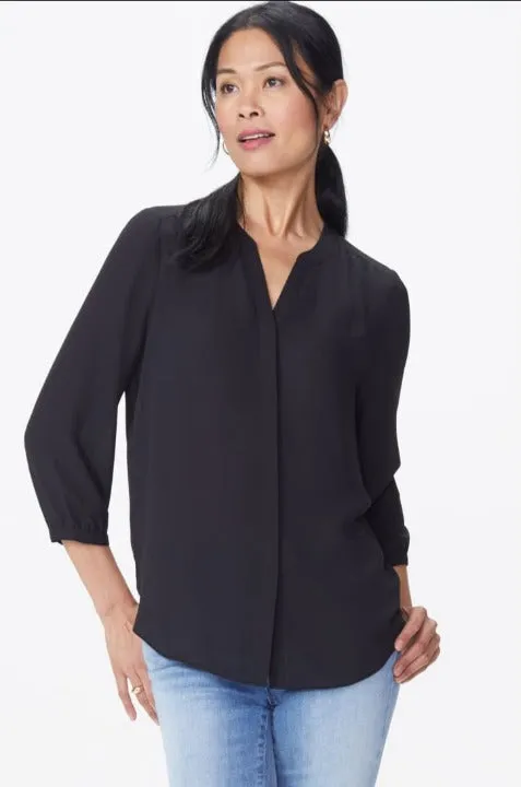 NYDJ Women's Pintuck Blouse