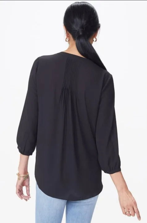 NYDJ Women's Pintuck Blouse