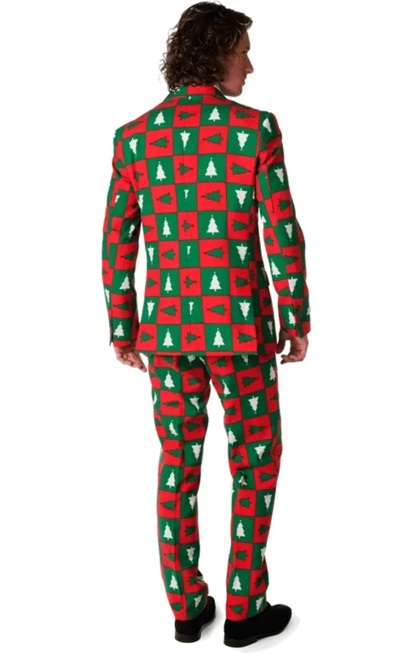 OppoSuits Mens Treemendous Christmas Suit