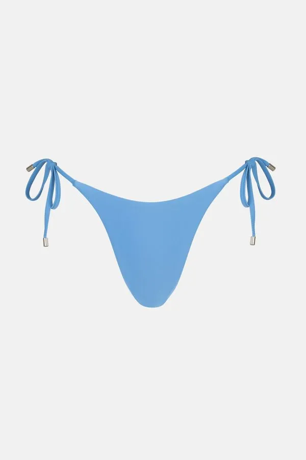 Rhythm "Classic" Tie Side Hi Cut Bikini Bottom - Blue