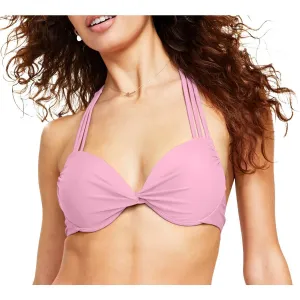 Salt   Cove Womens Juniors Beachwear Summer Bikini Swim top Pink XS