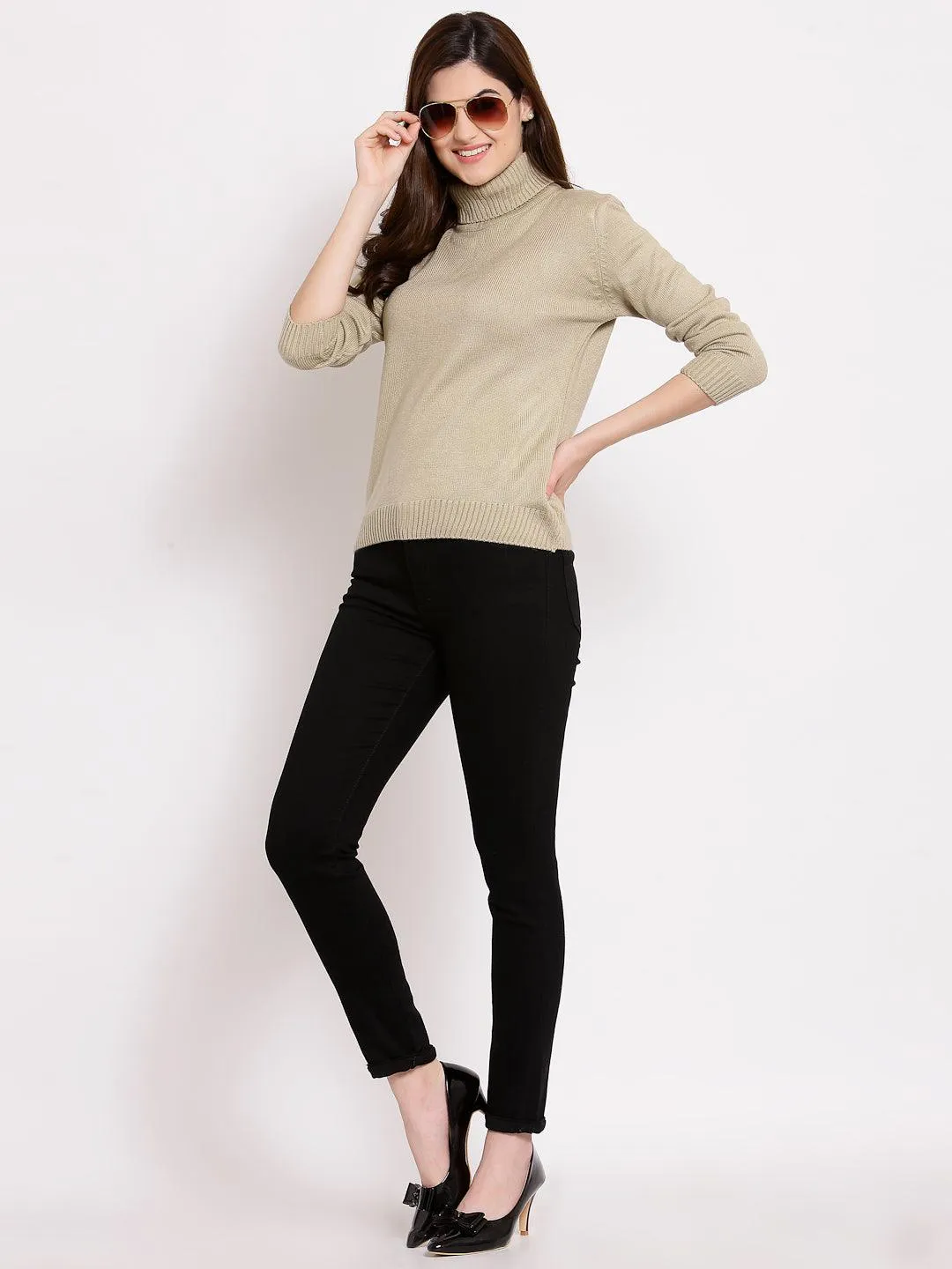 Style Quotient Womens Solid Sweaters