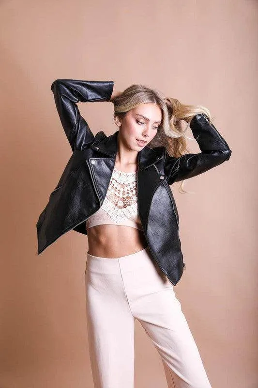 Womens Crochet Lace High Neck Bralette Top