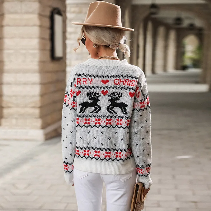 Xmas Knit Wholesale Holiday Sweater For Women